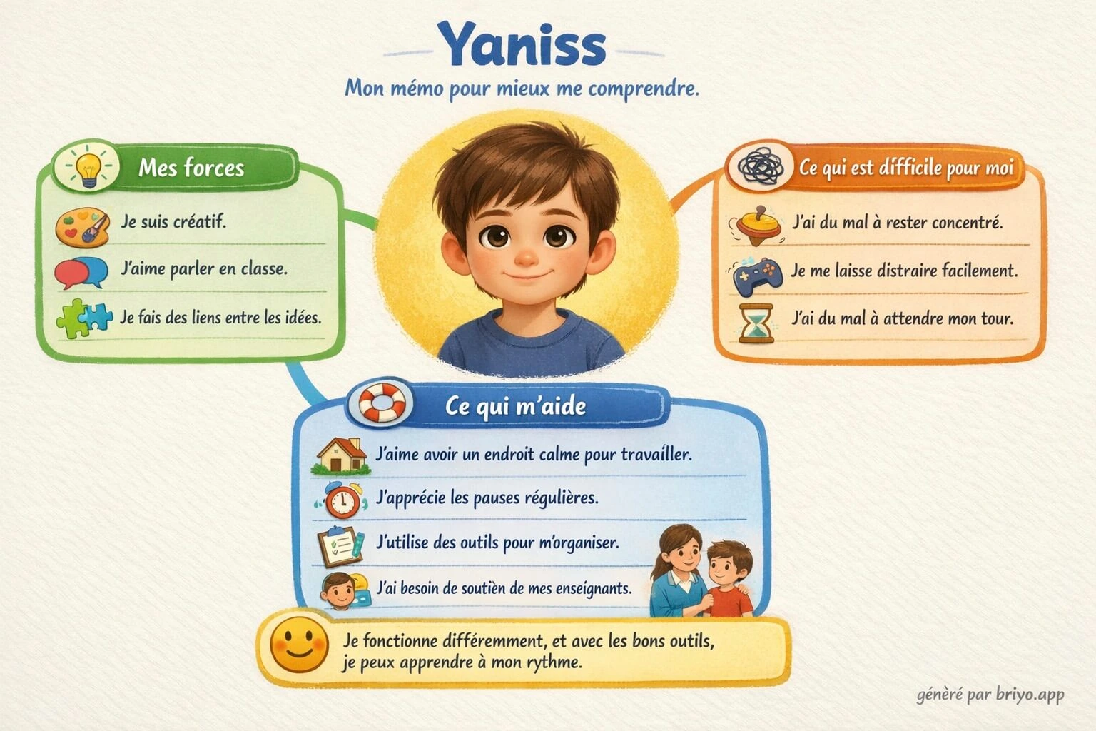 Carte de compréhension